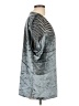 Soft Surroundings Silver Short Sleeve Top Size L - photo 4