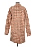Nine West 100% Recycled Polyester Orange Cardigan Size M - photo 2