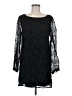 En Creme 100% Polyester Black Cocktail Dress Size M - photo 1