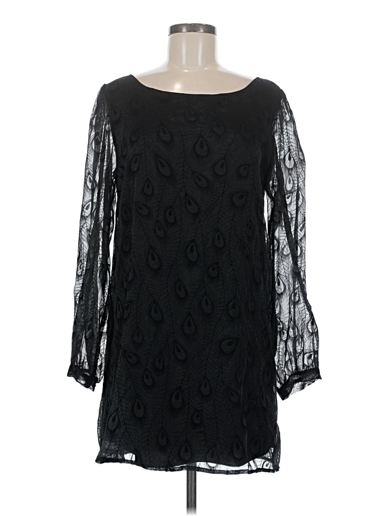 Pre-owned En Creme Cocktail Dress In Black