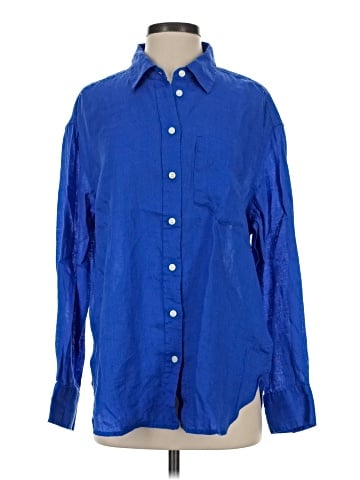 Gap Long Sleeve Button-Down Shirt (view 1)