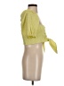 Zara Yellow Short Sleeve Blouse Size S - photo 4