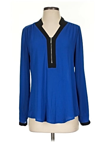 NY Collection Long Sleeve Blouse (view 1)