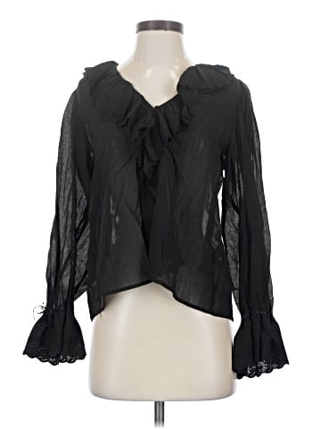 WAYF Long Sleeve Blouse (view 1)