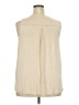 Torrid Ivory Sleeveless Blouse Size 2X Plus (2) - photo 2
