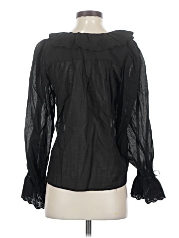 WAYF Long Sleeve Blouse (view 2)