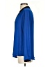 NY Collection 100% Polyester Blue Long Sleeve Blouse Size S - photo 5