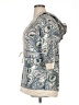 One World 100% Cotton Paisley Blue Pullover Hoodie Size XL - photo 5