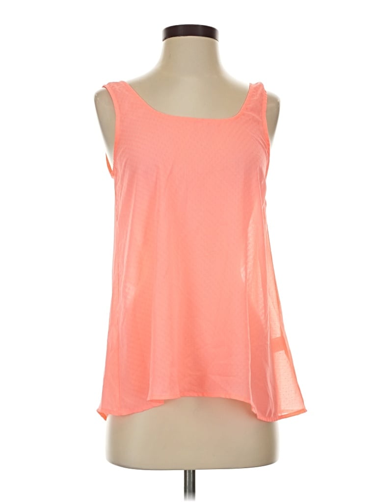 Pre-owned Mi Ami Sleeveless Blouse In Orange