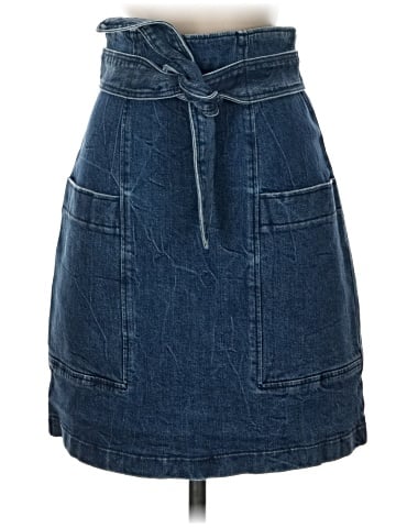 La Vie Rebecca Taylor Denim Skirt (view 1)