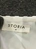 Storia 100% Polyester Ivory Short Sleeve Blouse Size M - photo 7