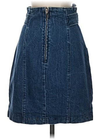 La Vie Rebecca Taylor Denim Skirt (view 2)