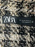 Zara Houndstooth Gold Jacket Size M - photo 6