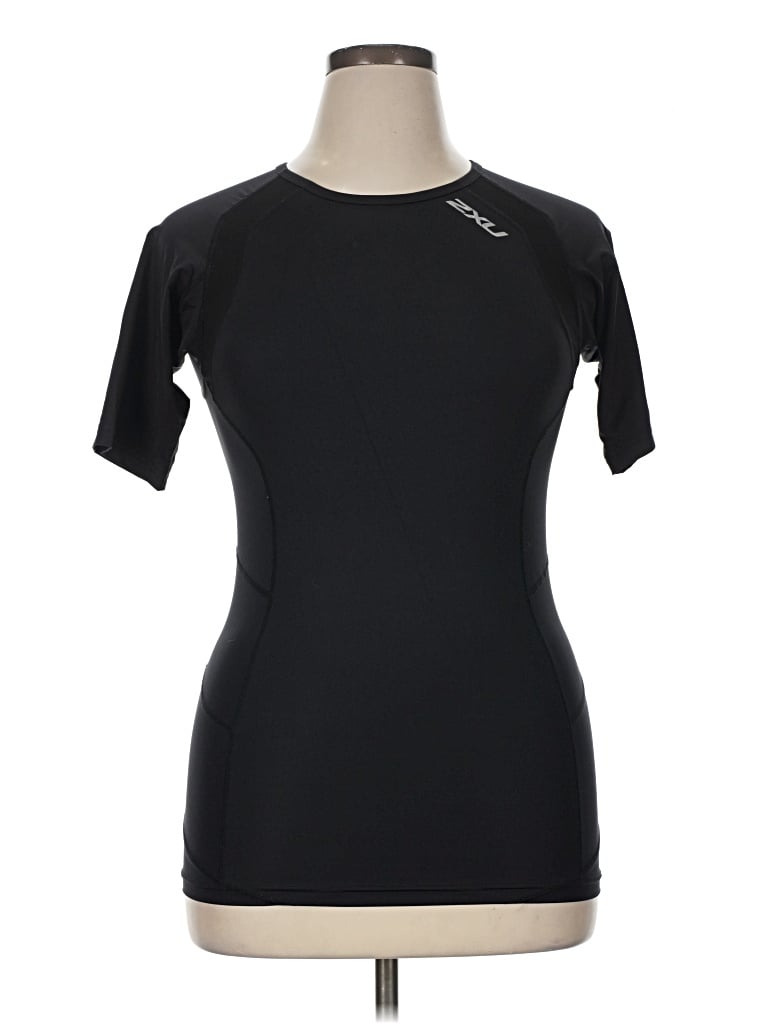 Pre-owned 2xu Short Sleeve T-shirt In Black