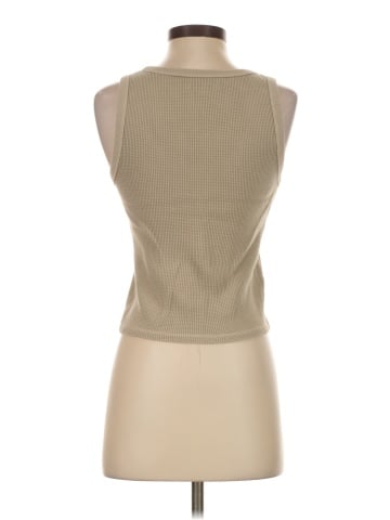 Madewell Waffle Knit Scoop Crop Tank (view 2)