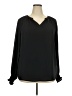 Dokotoo 100% Polyester Black Long Sleeve Blouse Size 2X - photo 1