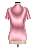 Calvin Klein Stripes Pink Short Sleeve Henley Size M - photo 2