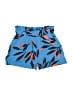 Tyche 100% Polyester Tropical Blue Shorts Size S - photo 1