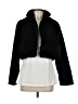 Ambiance 100% Polyester Black Faux Fur Jacket Size M - photo 1