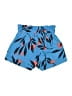 Tyche 100% Polyester Tropical Blue Shorts Size S - photo 2