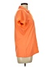 EP Pro Color Block Orange Short Sleeve Blouse Size L - photo 4