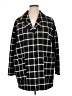 Sociology 100% Polyester Checkered-gingham Black Coat Size XL - photo 1