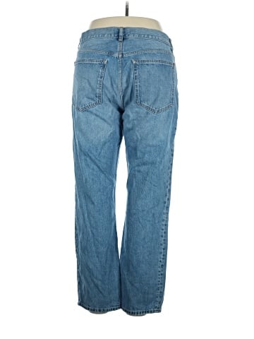 Madewell The Longline Straight Jean in Atlin Wash (view 2)