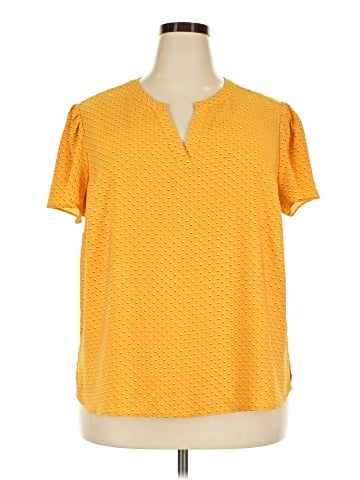 Hilary Radley Short Sleeve Blouse (view 1)