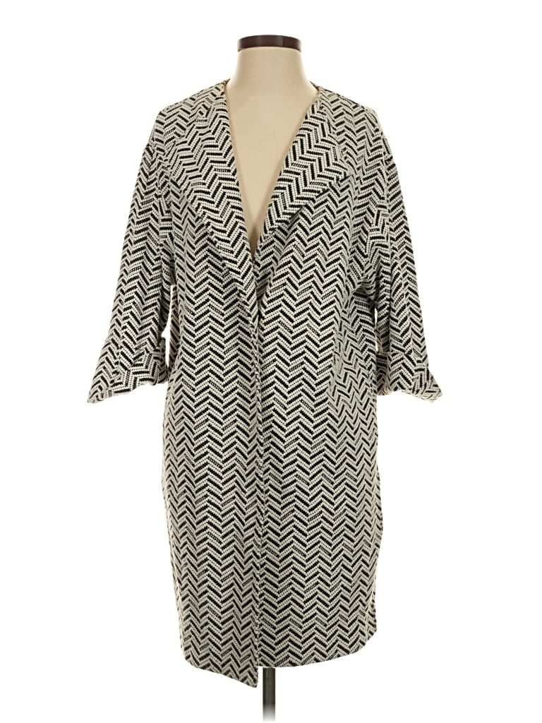 Pre-owned Chico's Coat In Gray