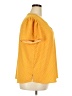 Hilary Radley 100% Polyester Yellow Short Sleeve Blouse Size XXL - photo 4