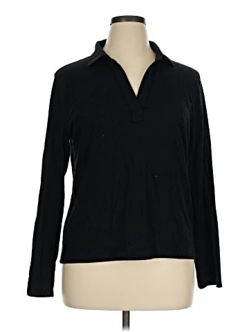 Ann Taylor Long Sleeve Blouse (view 1)