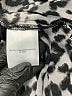 Lands' End 100% Cotton Animal Print Silver 3/4 Sleeve Button-Down Shirt Size L - photo 8