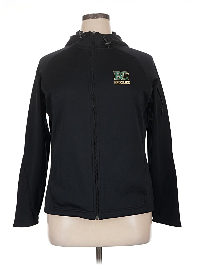 Pre-owned Sport-tek Zip Up Hoodie In Black