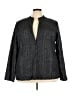 Eileen Fisher 100% Silk Black Kimono Size 3X - photo 1