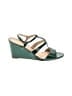 J.Crew Green Wedges Size 10 - photo 1