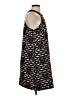 Hutch 100% Polyester Graphic Black Casual Dress Size S - photo 4