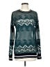 Fabletics Paisley Teal Pullover Sweater Size XS - photo 1