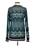 Fabletics Paisley Teal Pullover Sweater Size XS - photo 2