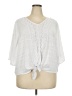 Belldini White 3/4 Sleeve Blouse Size 2X - photo 1