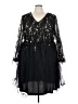 BLOOMCHIC 100% Polyester Stars Black Cocktail Dress Size 26 - photo 1