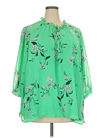 Grace 3/4 Sleeve Blouse (view 1)