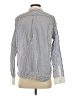 Everlane 100% Cotton Stripes Blue Long Sleeve Button-Down Shirt Size 4 - photo 2