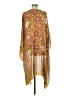 Free People 100% Rayon Yellow Kimono One size - photo 2