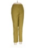 Zara Houndstooth Yellow Green Casual Pants Size M - photo 1