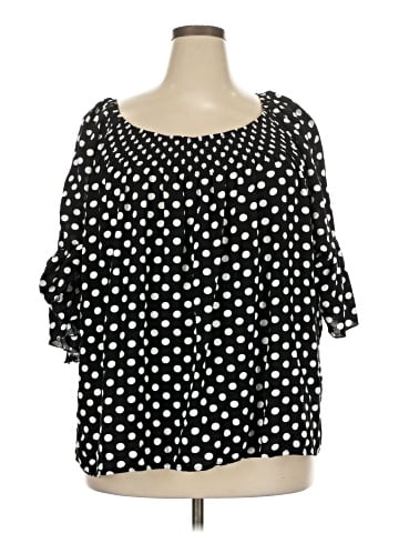 Cato 3/4 Sleeve Blouse (view 1)