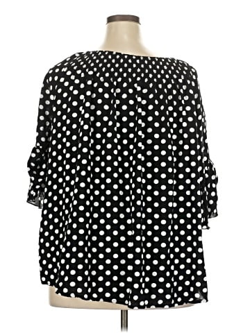 Cato 3/4 Sleeve Blouse (view 2)