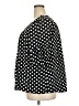 Cato 100% Rayon Polka Dots Black 3/4 Sleeve Blouse Size 26/28W - photo 5
