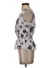 Chelsea28 100% Polyester Gray Sleeveless Blouse Size XS - photo 5