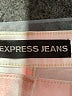 Express Jeans Ivory Denim Shorts Size 4 - photo 3