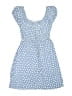 Area Code 407 100% Cotton Polka Dots Blue Dress Size 14 - photo 1
